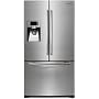 Samsung : RFG237AARS 23 cu. ft. Counter-Depth French Door Refrigerator - Real Stainless