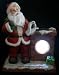 Solar Powered Santa With Chimney