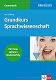 Bild zu: Grundkurs Sprachwissenschaft
