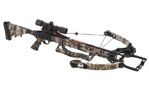 Parker Cyclone Express 175 Crossbow with 3X Multi - reticle Scope