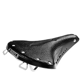 Buy Brooks Saddles Imperial B68 S Bicycle Saddle with Hole and Laces (Ladies, Single Steel Rail, Black)