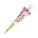Nestler 7853245s - Schultüte Disney's Tinkerbell - ABC mit Blumenranke 12-eckig, kasch. Lackkarton (Organza), 85cm