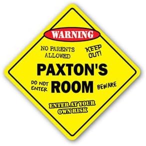 PAXTON'S ROOM Sticker Sign kids bedroom decor door children's name boy girl gift - Sticker Graphic - Auto, Wall, Laptop, Cell