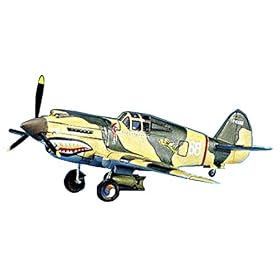 Academy Curtiss P-40B Tomahawk from Airplane Engines