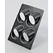 Auto Meter 10002 GaugeWorks Quad Console Pod (Black)