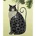 Jim Shore Heartwood Creek from Enesco Black Cat Ornament 3.5 IN