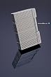 S.T. Dupont Gatsby Diamond Head Stripes Lighter - Silver 18140