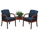 Fabric Transitional Style Two Seater with Connecting Corner Table Weston Collection by Lesro - W2321