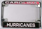 Carolina Hurricanes NHL Chrome Motorcycle RV License Plate Frame