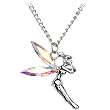 Aurora Stainless Steel Cubic Zirconia Fairy Necklace