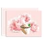 Dolce Single Thank You Note Card - Souffle (1 Card + 1 Envelope) | Rungtong & Co. Stationery Line