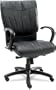 Alera DN41LS10B Dalton Series High-Back Leather Chair, Black