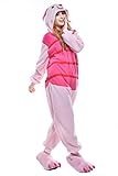 Newcosplay Polar Fleece Onesies Pajamas (L, Piaget Pig)
