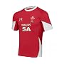 Wales Authentic Home Rugby Shirt - Short Sleeved
