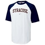 Nike Syracuse Orange White Classic Raglan T-shirt