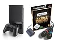 PlayStation 2 Konsole Black inkl. SingStar ABBA + Mics