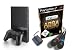 PlayStation 2 - PS2 Konsole, black inkl. SingStar ABBA + Mikrofone