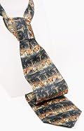 Paolo Uccello's 'Hunt in the Forest' Silk Tie