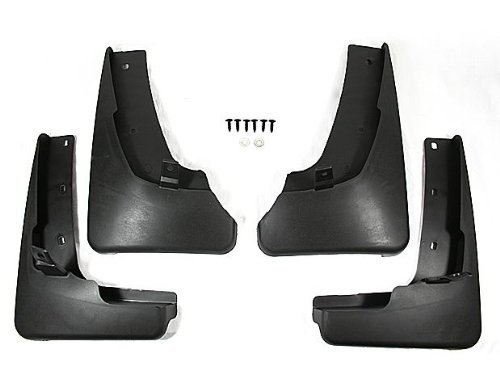 Black Auto parts 4PCS Mudguard Splash Guard Mud Flap Fit For 2008 2009 2010-2012 Nissan X-Trail