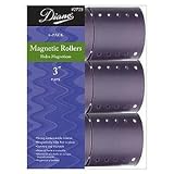 Diane Magnetic Roller, Purple, 3 Inch, 6 Count