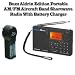 Grundig G6 Aviator Buzz Aldrin Edition Portable AM/FM Aircraft Band Shortwave Radio With SSB, Battery Charger