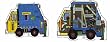 Inside Out Sanitation Truck Children's Puzzle