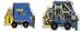 The Straight Edge Inside Out Sanitation Truck Children's Puzzle