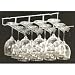 Stemware Holder (White) (1.5"H x 14.25"W x 10.5"D)