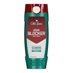 Old Spice Body Wash Odor Blocker Deo Sport Scent, 16-Ounce (Pack of 2)