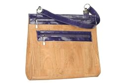 Pelcor All Natural Cork Skin Eco-Friendly Big Shoulder Bag (Available in Red, Violet, White and Gold Skin)