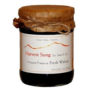 Harvest Song Fresh Walnut Artisanal Preserve 18.9 oz. by Apilcina