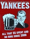 FRAMED HATE Yankees Bar Room Sign Boston Red Sox fans
