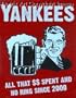 FRAMED HATE Yankees Bar Room Sign Boston Red Sox fans