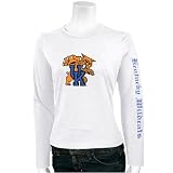 Kentucky Wildcats Ladies White Big Logo Long Sleeve T-shirt