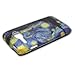 CoverON® BLUE YELLOW Hard Cover Case with STARRY NIGHT Design for KYOCERA C5133 EVENT With PRY- Triangle Case Removal Tool [WCH452]