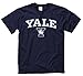 Yale Bulldogs Arch & Logo Gameday T-Shirt - Navy ,