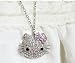 High Quality 4gb Hello Kitty Crystal Jewelry USB Flash Memory Drive Necklace