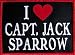 Disney Pirates of the Caribbean Movie - Love Jack Patch