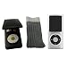 4G Black Flip Case + Grey Sock & Ice Box Cover for the New Apple iPod nano 4th Generation 8GB & 16GB + Neck Strap