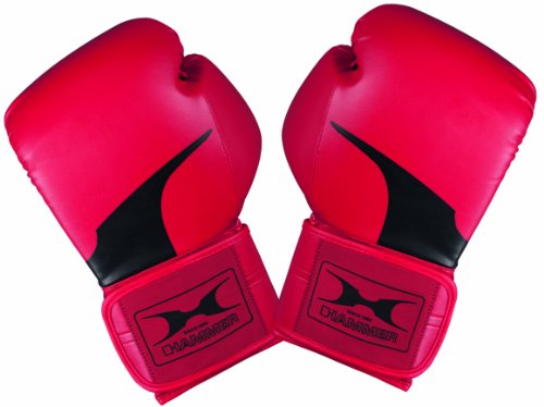 HAMMER Boxhandschuh Premium PU, rot, 8 OZ, 94140 Preisvergleich