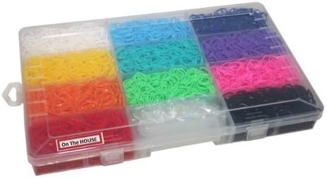 Funky Loomz Bundle Kit &amp; C-Clips Collection with 6600 Bandz +275 C-clips 11 Beautiful Colors and Great Storage Case.