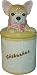 Chihuahua Collectible Dog Puppy Cookie Jar Container Statue Figurine