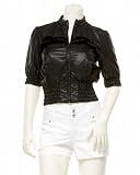 2b Smocked Ruffle Jacket