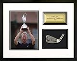 David Duval Framed Autographed Club Head with Photograph