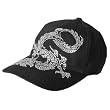 Journee Collection Womens Rhinestone Dragon Accent Baseball Cap