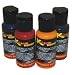 4 Color Kit of Kustom Body Art Temporary Tattoo Paint - 1 Oz Bottles