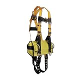 FallTech 7040 Journeyman Oil Rigger Full Body Harness 3D w/pad & belt