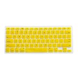 YELLOW Silicone Keyboard Cover Skin for Macbook Pro 13"