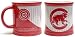 MLB Chicago Cubs Pink Stripe Mug 15oz