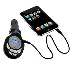 GTMax 3.5mm LED FM Transmitter with SD Slot for SanDisk Sansa Clip [Electronics]